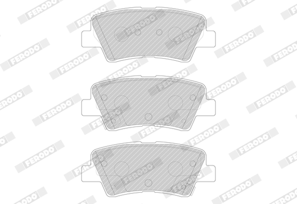 Placute frana FERODO FDB4833