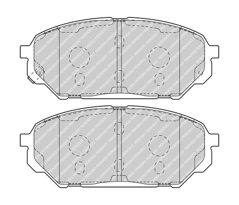 Placute frana FERODO FDB4889