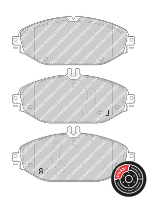 Placute frana FERODO FDB4921