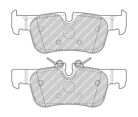 Placute frana FERODO FDB4954