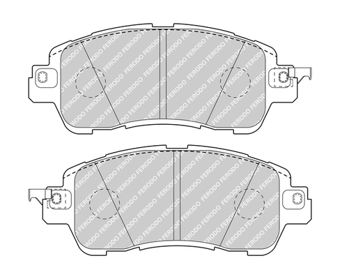 Placute frana FERODO FDB5015