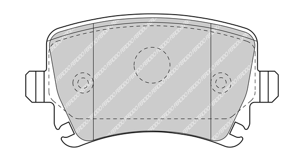 Placute frana FERODO FDB5107