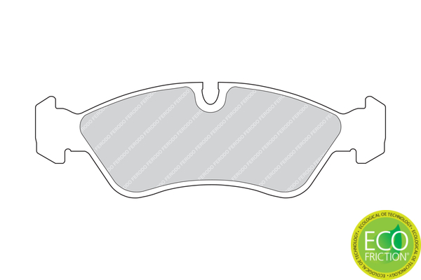 Placute frana FERODO FDB584