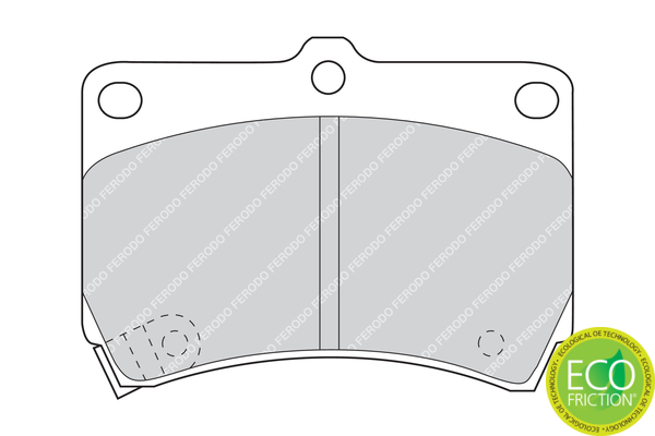 Placute frana FERODO FDB715