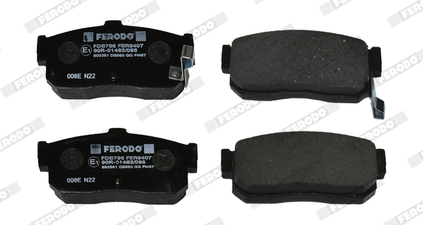 Placute frana FERODO FDB796