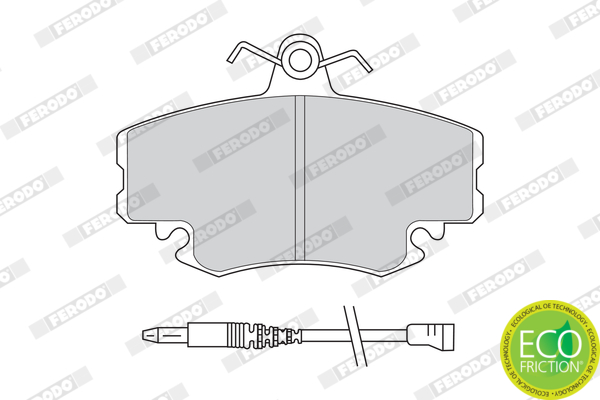 Placute frana FERODO FDB845