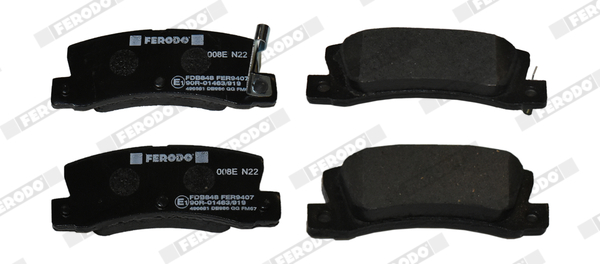 Placute frana FERODO FDB848