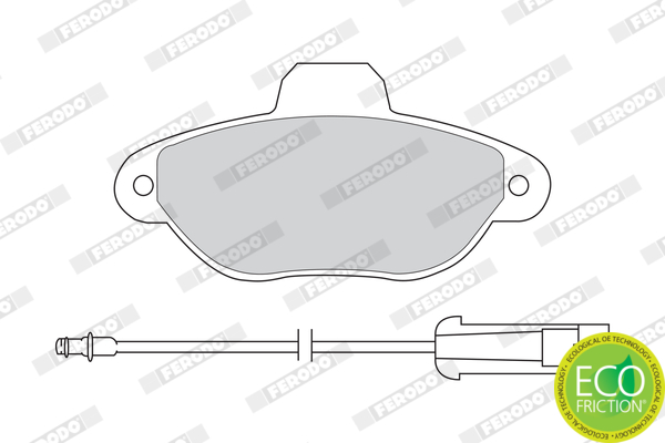 Placute frana FERODO FDB925