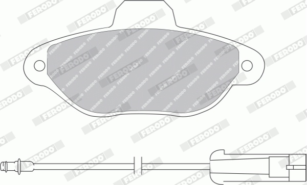 Placute frana FERODO FDB925B