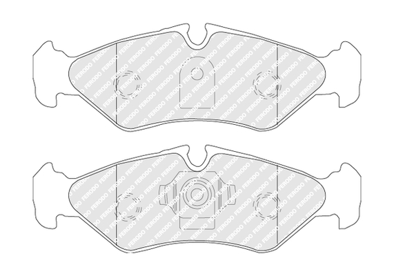 Placute frana FERODO FVR1039