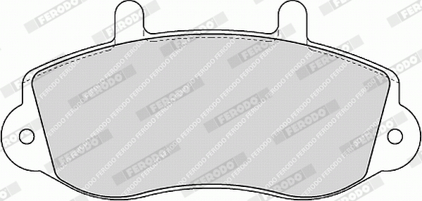 Placute frana FERODO FVR1292