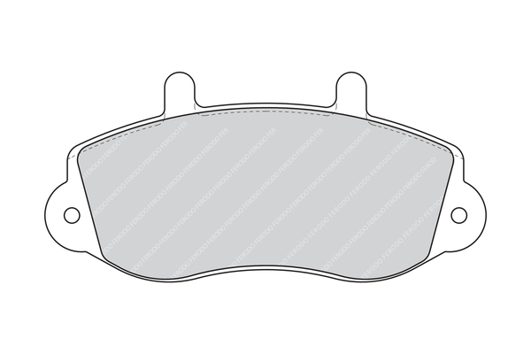 Placute frana FERODO FVR1292