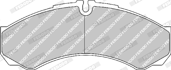 Placute frana FERODO FVR1315