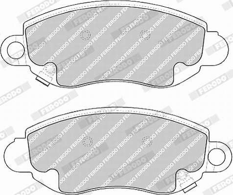 Placute frana FERODO FVR1381