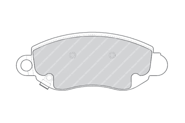 Placute frana FERODO FVR1381