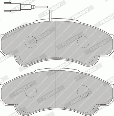 Placute frana FERODO FVR1479