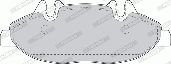 Placute frana FERODO FVR1493