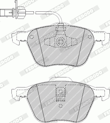 Placute frana FERODO FVR1497