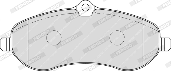 Placute frana FERODO FVR1771
