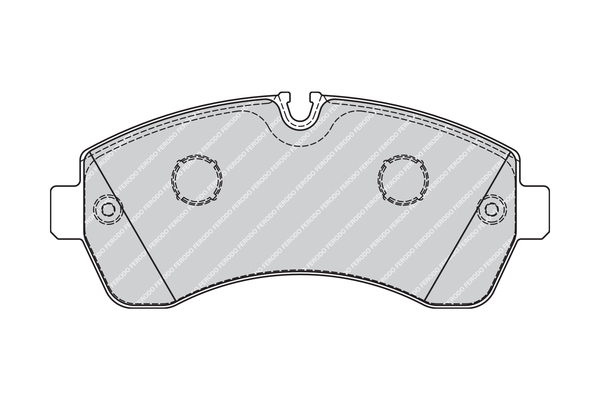 Placute frana FERODO FVR1777
