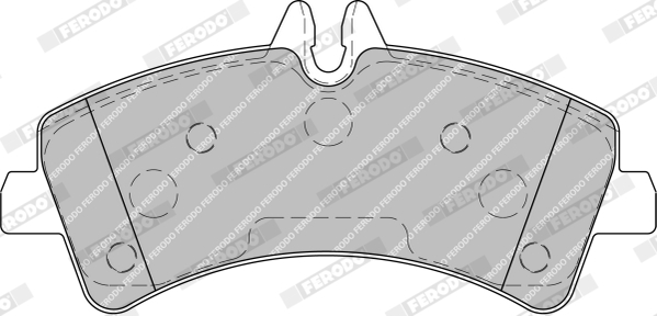 Placute frana FERODO FVR1779