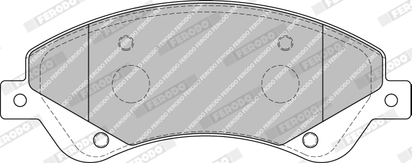 Placute frana FERODO FVR1929