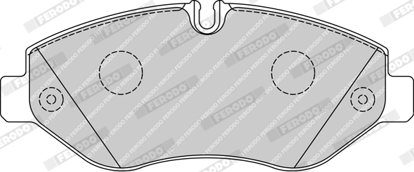 Placute frana FERODO FVR4036