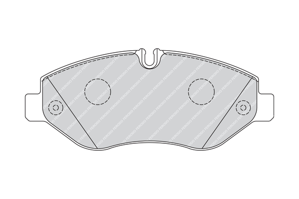 Placute frana FERODO FVR4036