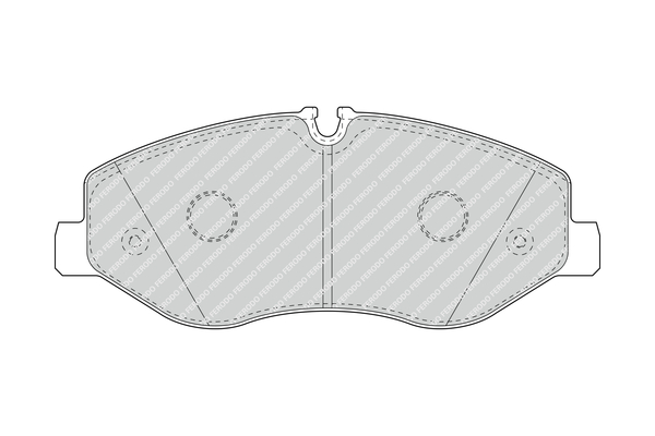 Placute frana FERODO FVR4375