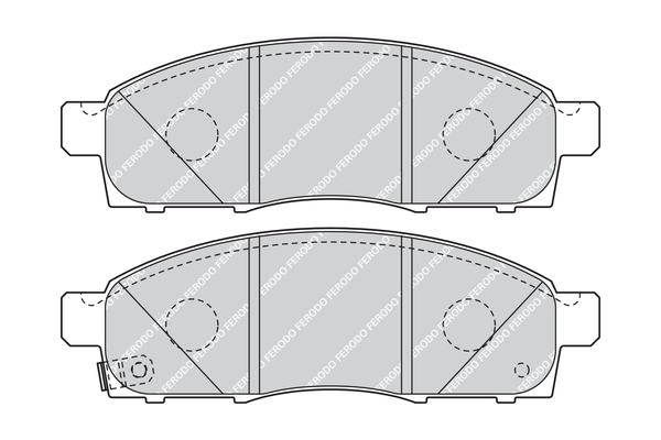 Placute frana FERODO FVR4415