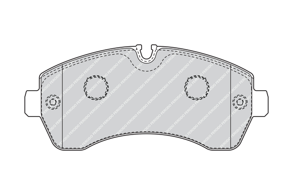 Placute frana FERODO FVR4470