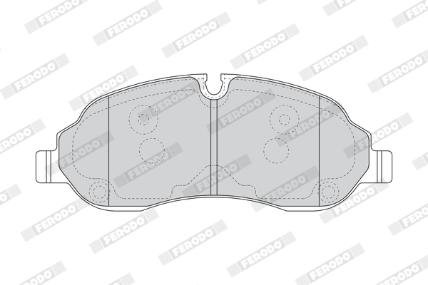 Placute frana FERODO FVR4661