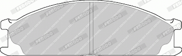 Placute frana FERODO FVR641