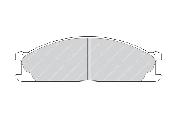 Placute frana FERODO FVR641
