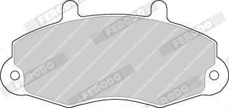 Placute frana FERODO FVR700