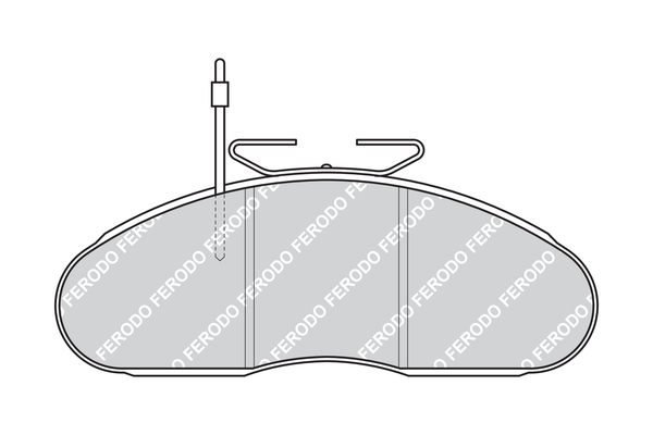 Placute frana FERODO FVR792