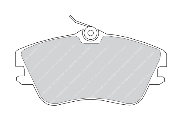 Placute frana FERODO FVR970