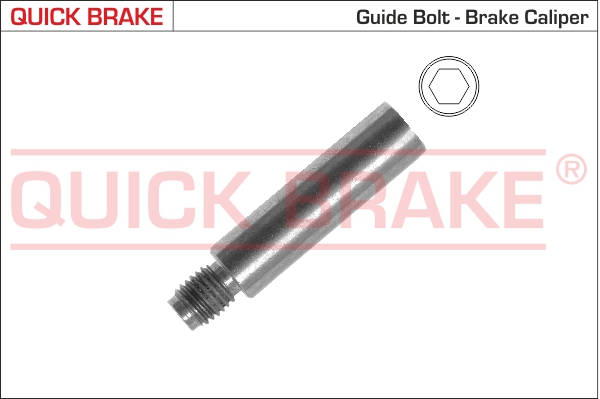 Surub ghidare etrier frana VW TOURAN (1T1, 1T2) 1.9 TDI  diesel 105 cai QUICK BRAKE 11286