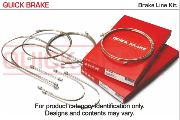 Set conducte de frana OPEL ASTRA G combi (T98) 1.6 (F35) benzina 84 cai QUICK BRAKE CN-OP025