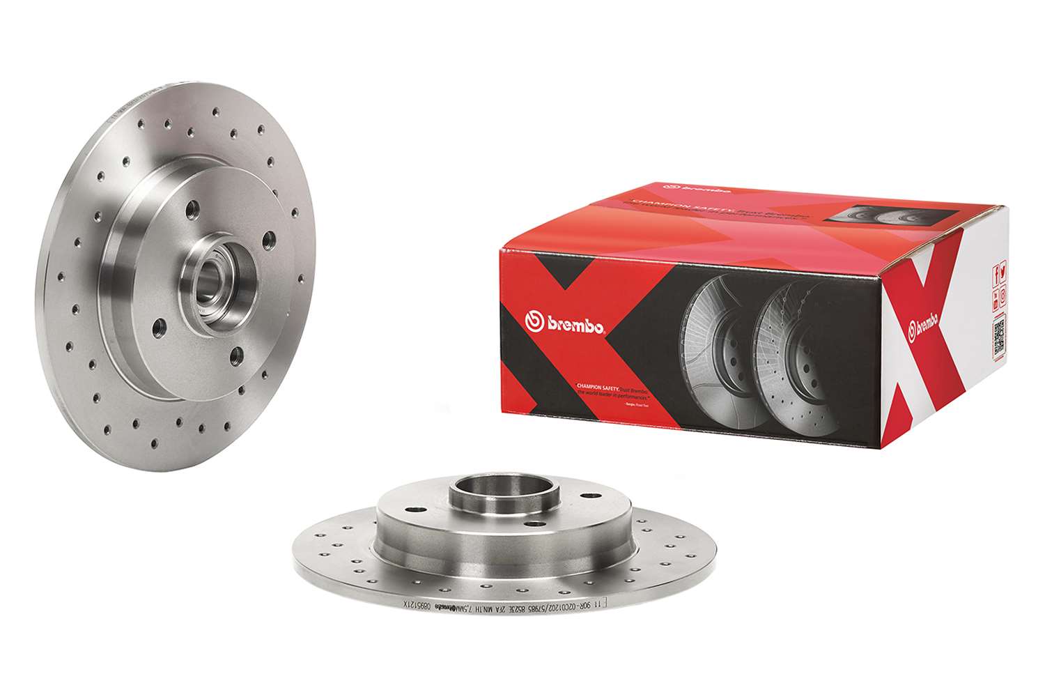 Disc frana BREMBO 08.9512.1X