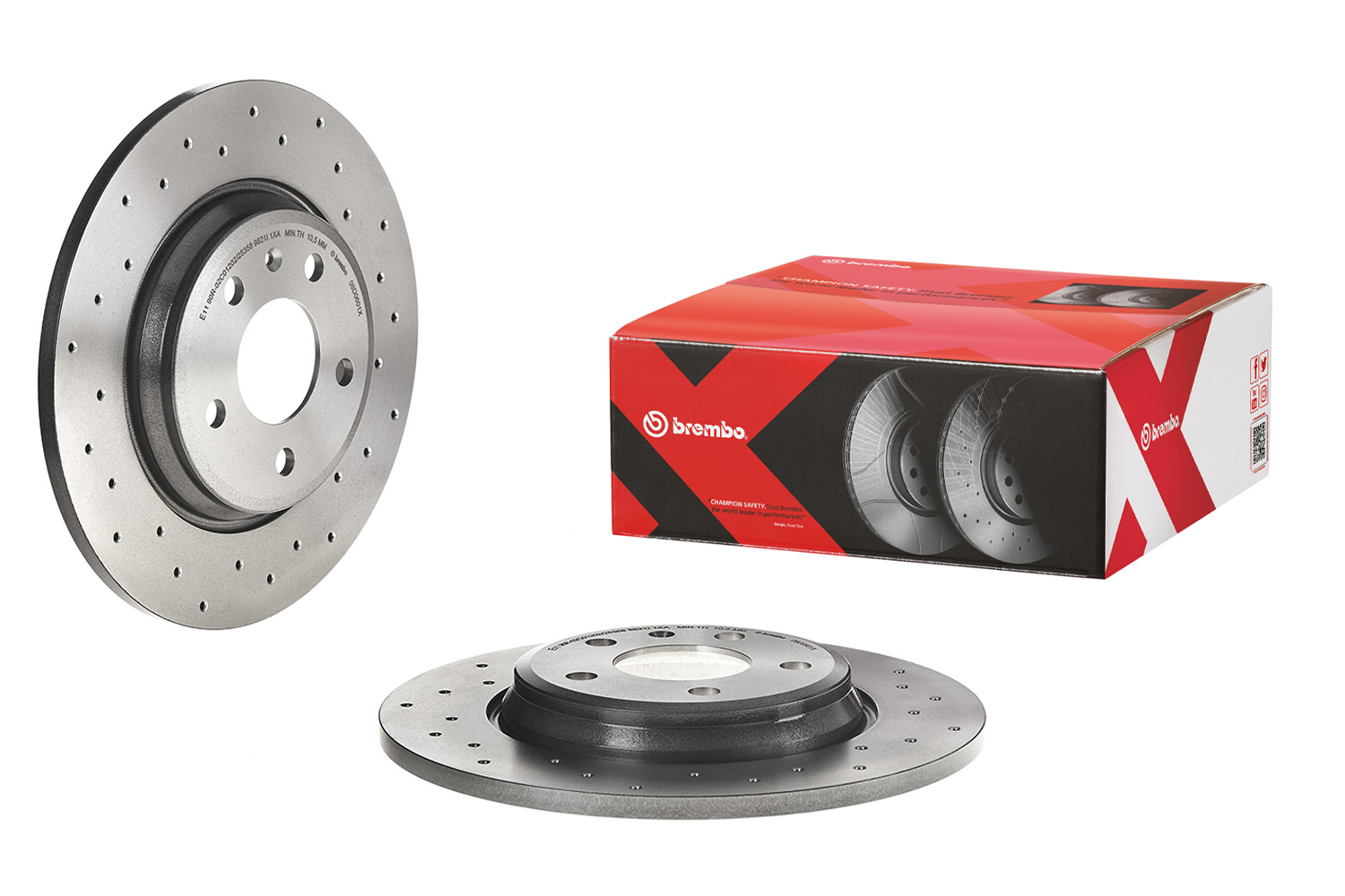 Disc frana BREMBO 08.D060.1X