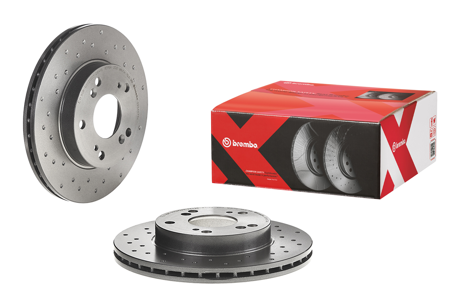 Disc frana BREMBO 09.5457.3X