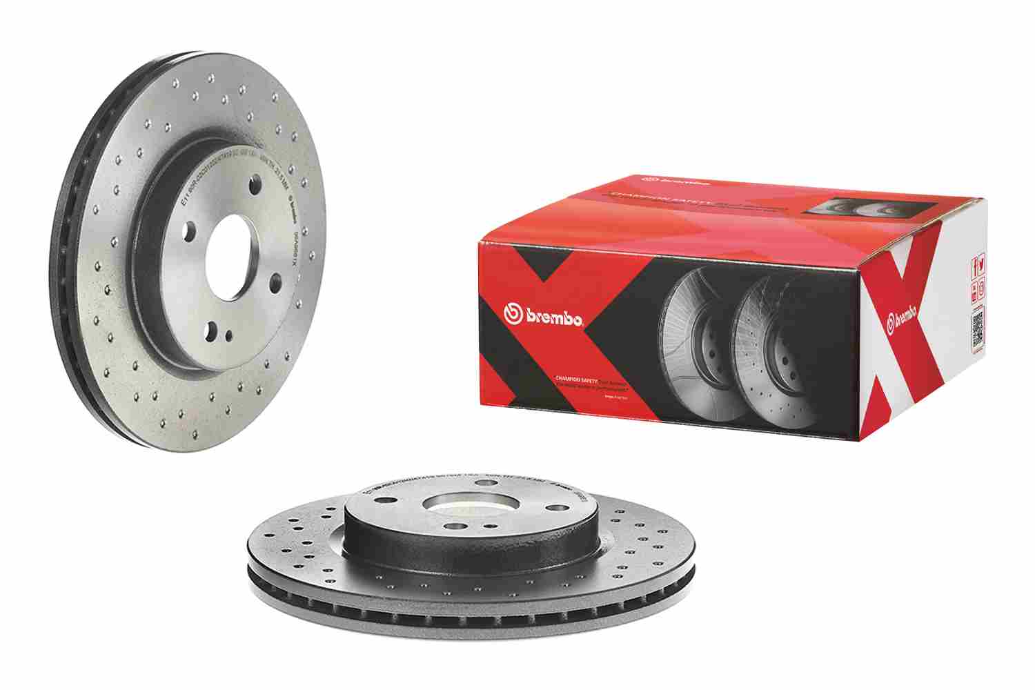 Disc frana BREMBO 09.A968.1X