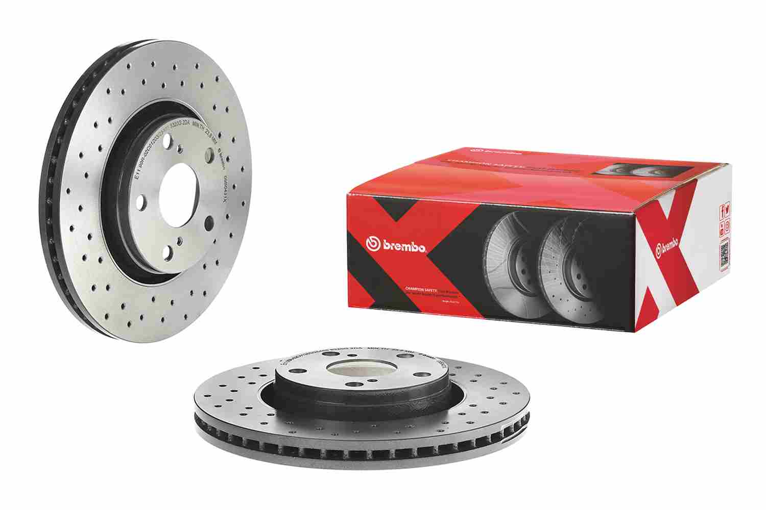 Disc frana BREMBO 09.B043.1X