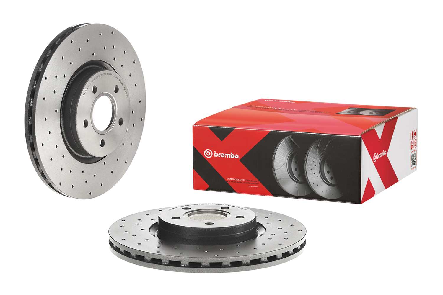 Disc frana BREMBO 09.C542.1X