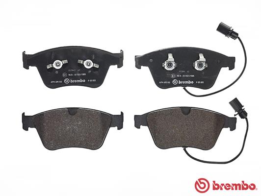 Placute frana BREMBO P05003