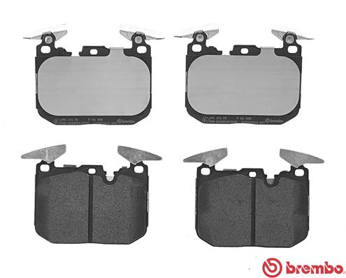 Placute frana BREMBO P06008