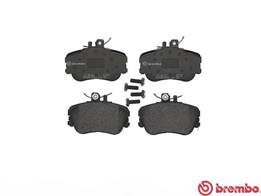Placute frana BREMBO P06017