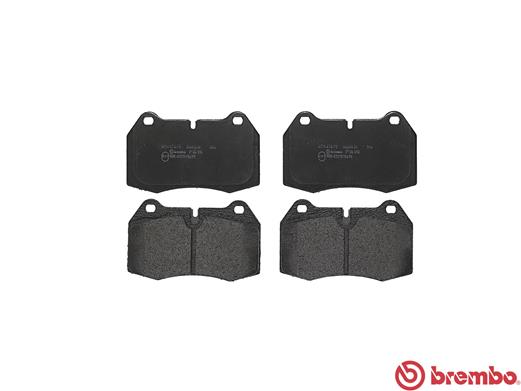 Placute frana BREMBO P06018