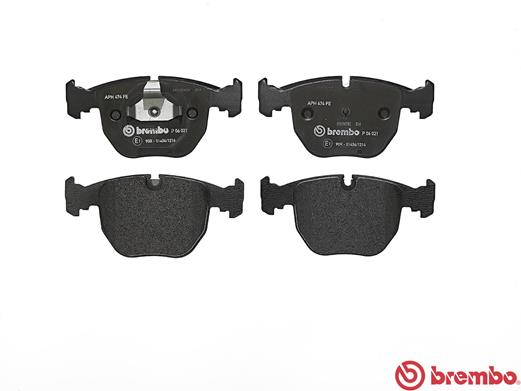 Placute frana BREMBO P06021